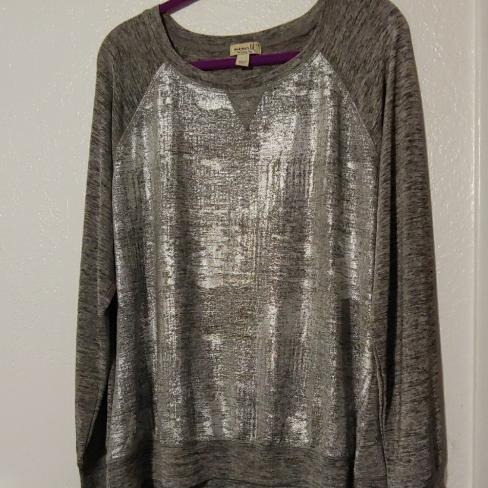 Beautiful silver top